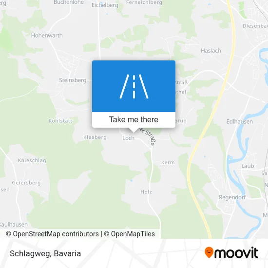 Карта Schlagweg