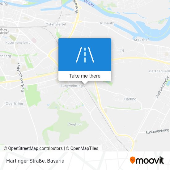 Hartinger Straße map