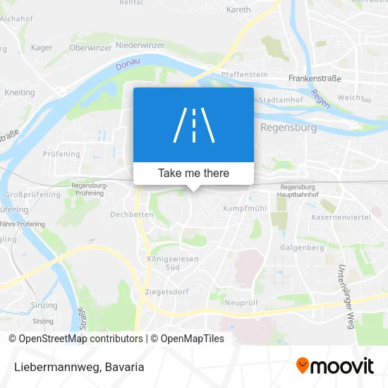 Карта Liebermannweg