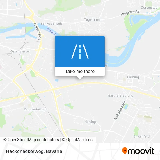 Карта Hackenackerweg