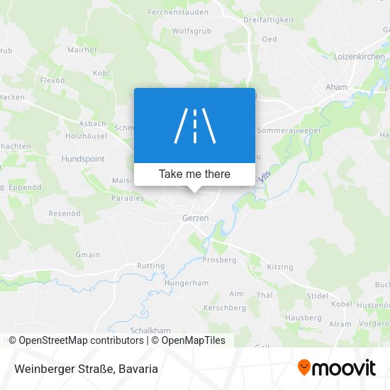 Weinberger Straße map