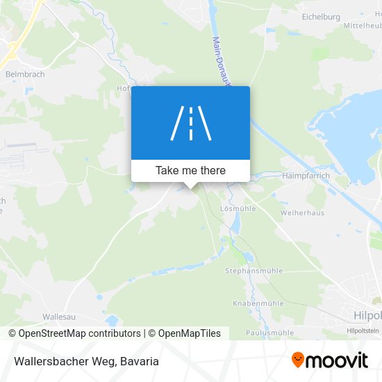 Wallersbacher Weg map