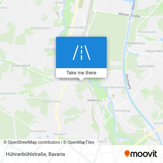 Hühnerbühlstraße map