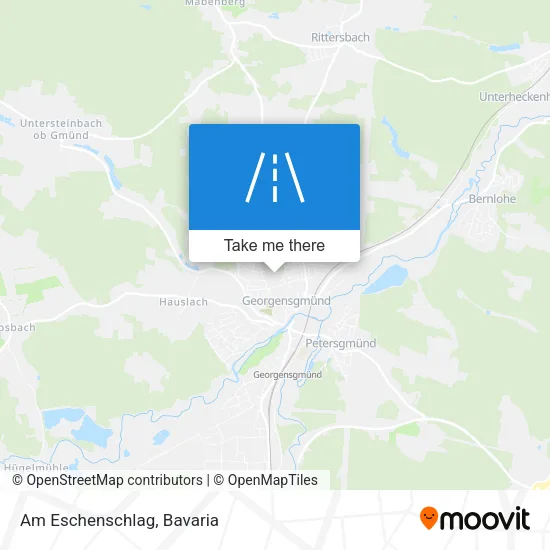 Am Eschenschlag map