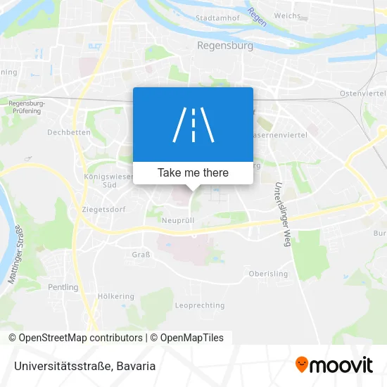 Карта Universitätsstraße