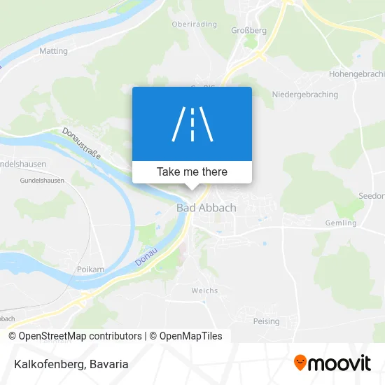 Kalkofenberg map