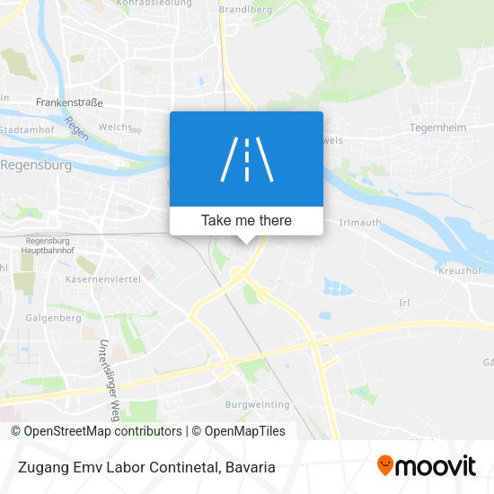 Zugang Emv Labor Continetal map
