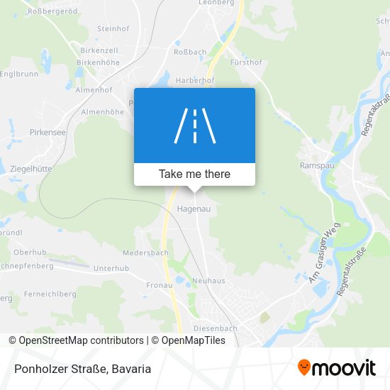 Ponholzer Straße map