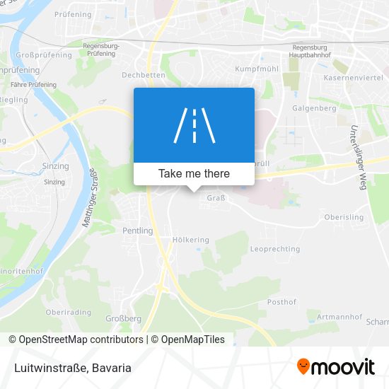Luitwinstraße map