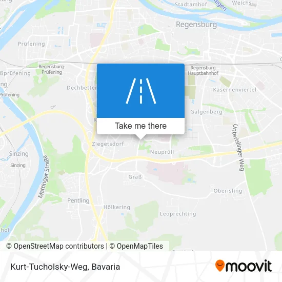 Карта Kurt-Tucholsky-Weg