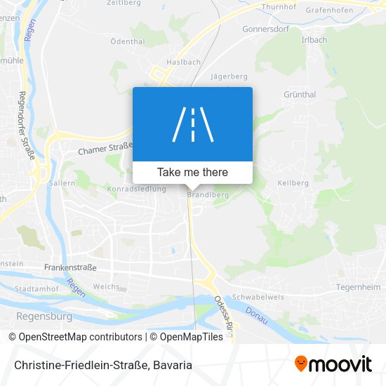 Christine-Friedlein-Straße map
