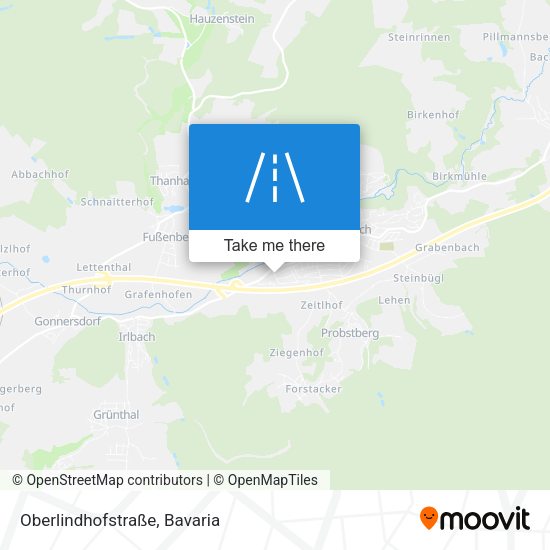 Oberlindhofstraße map