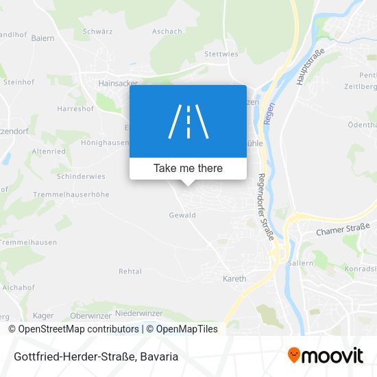Gottfried-Herder-Straße map