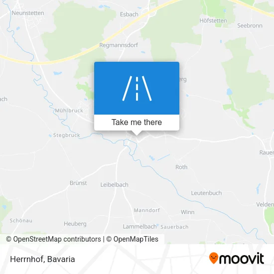 Herrnhof map