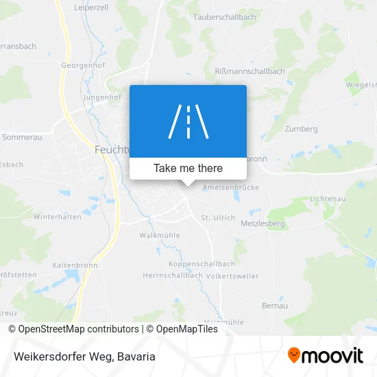 Карта Weikersdorfer Weg