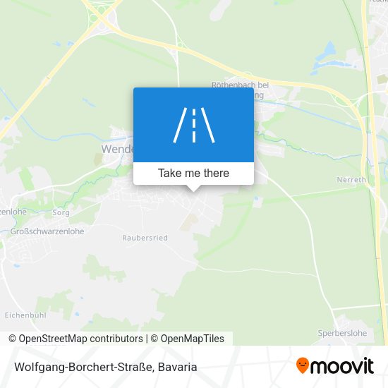 Wolfgang-Borchert-Straße map