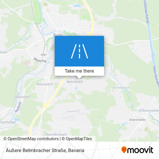 Äußere Belmbracher Straße map