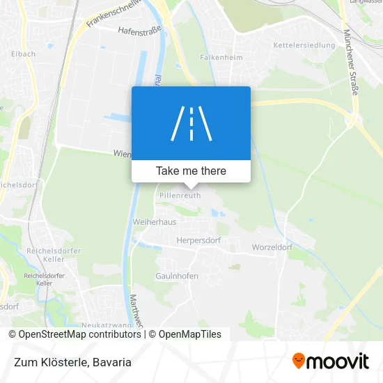 Карта Zum Klösterle