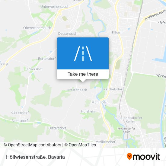 Höllwiesenstraße map