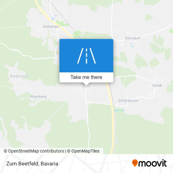 Zum Beetfeld map