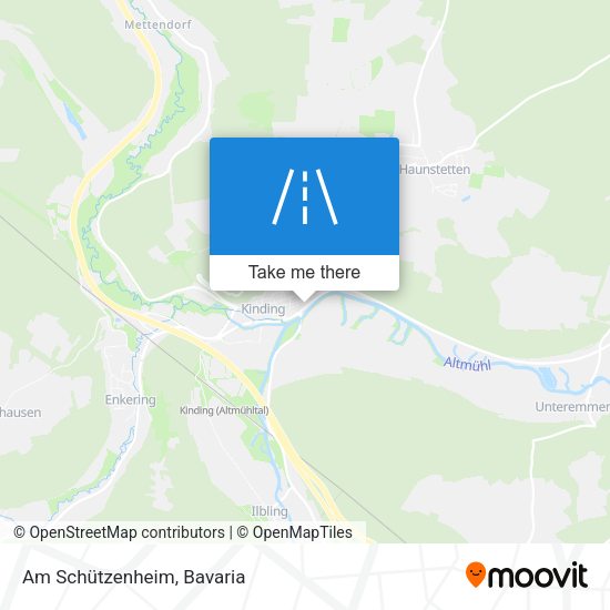 Am Schützenheim map