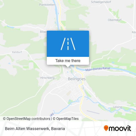 Beim Alten Wasserwerk map