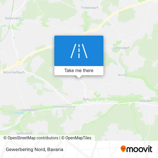 Карта Gewerbering Nord