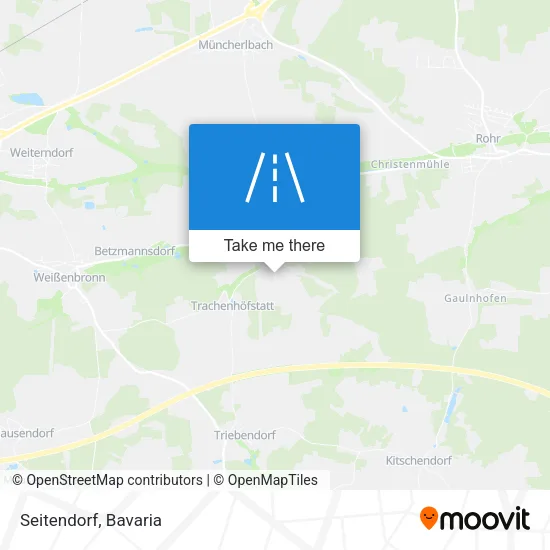 Seitendorf map