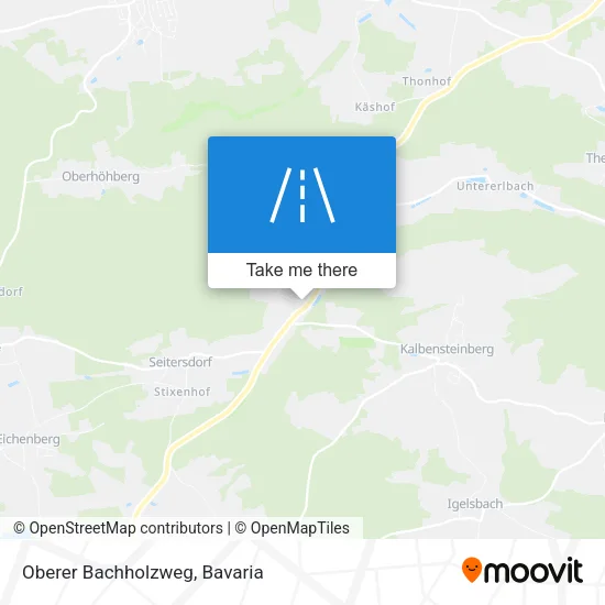 Карта Oberer Bachholzweg
