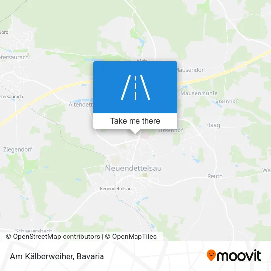 Карта Am Kälberweiher