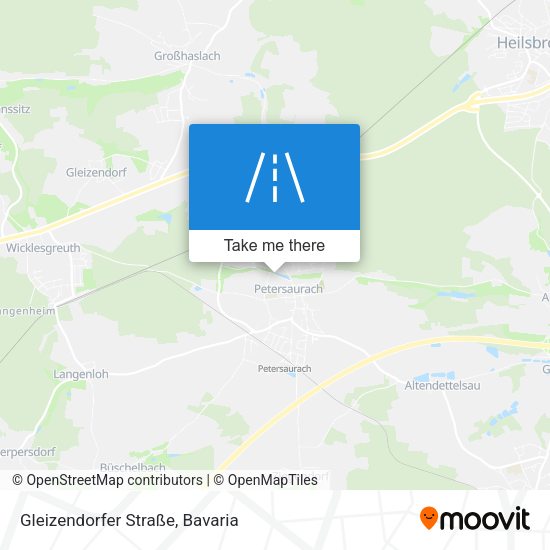 Gleizendorfer Straße map