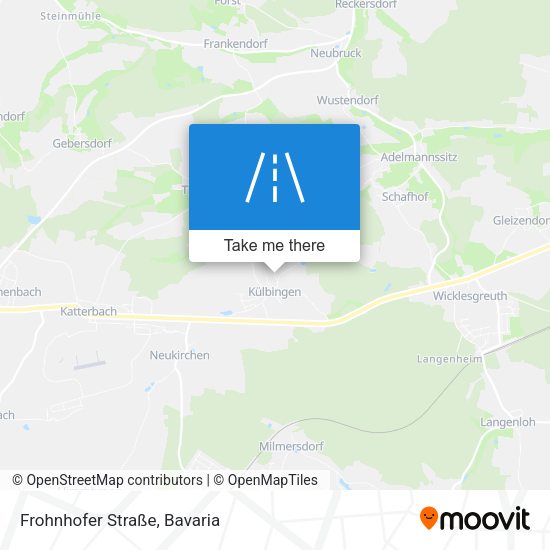 Frohnhofer Straße map