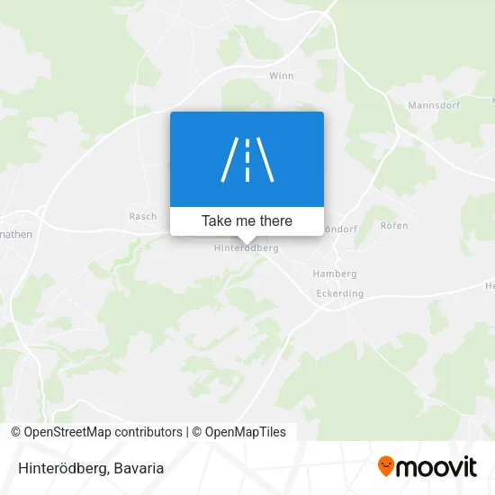 Карта Hinterödberg