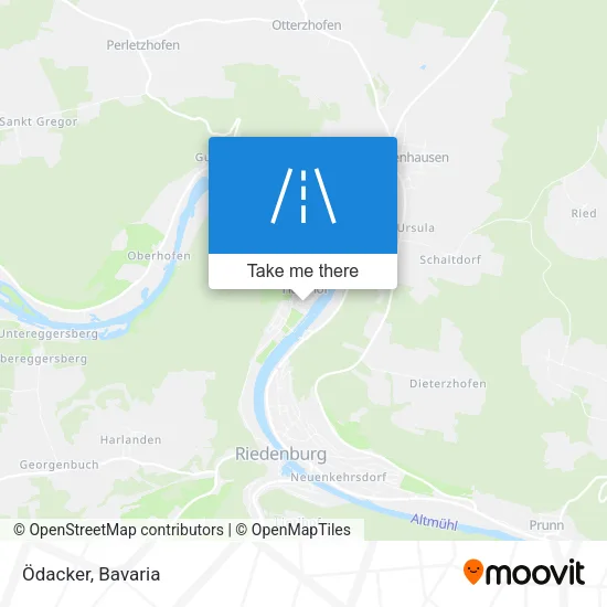 Карта Ödacker
