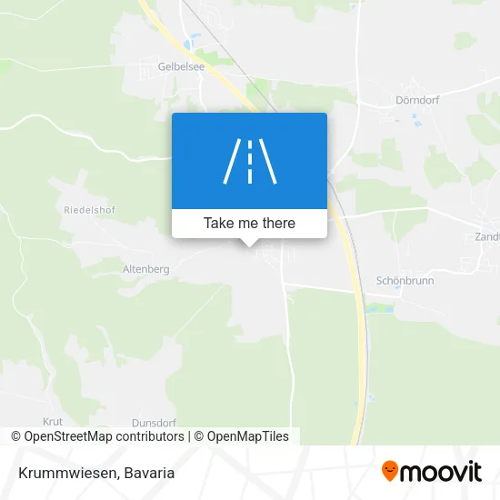 Карта Krummwiesen