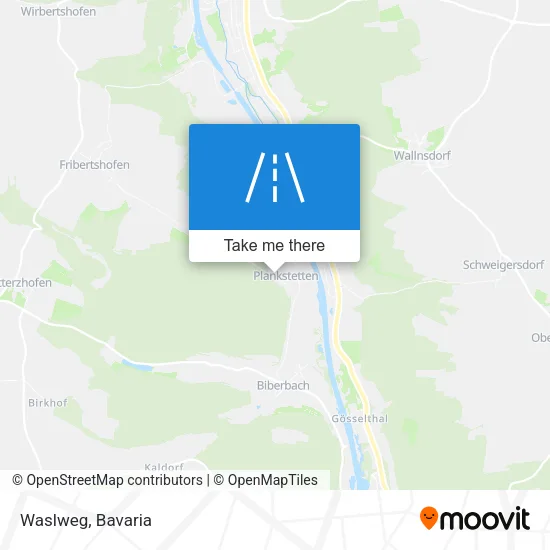 Карта Waslweg