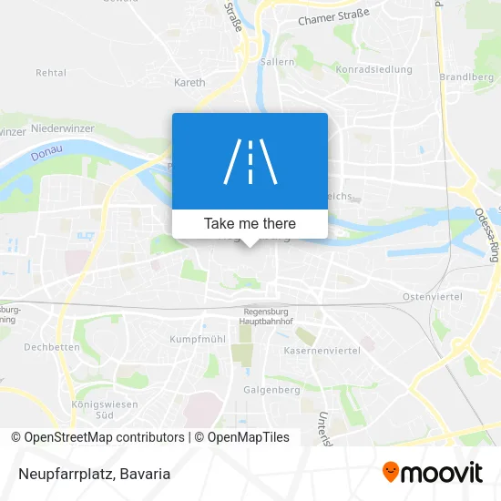 Карта Neupfarrplatz