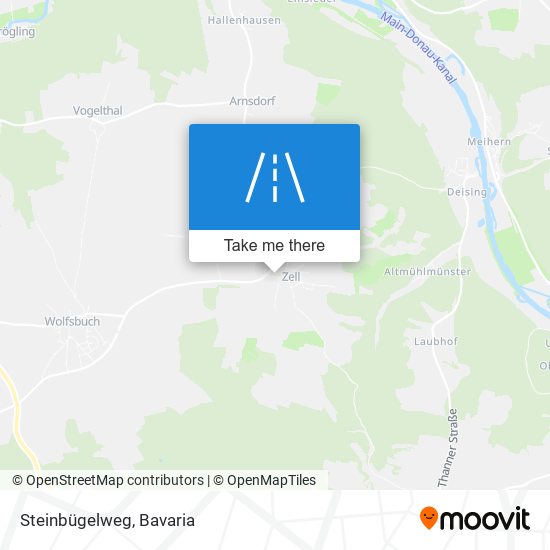 Steinbügelweg map