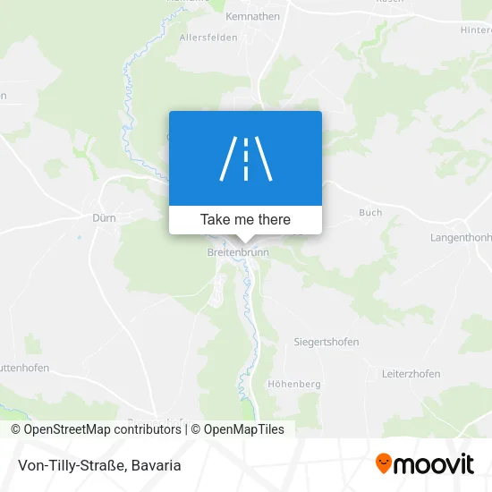 Карта Von-Tilly-Straße