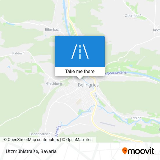Utzmühlstraße map