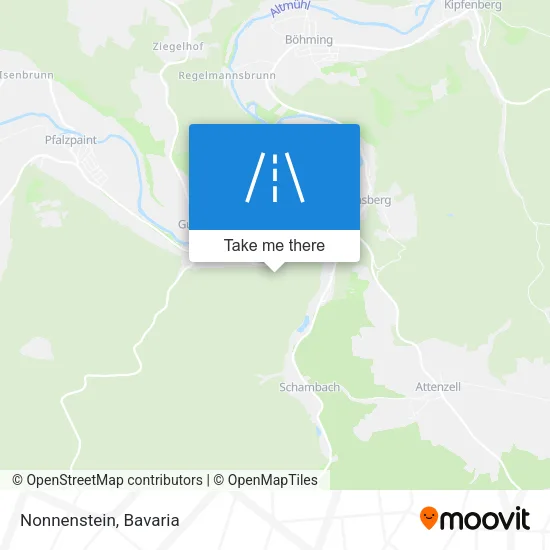 Карта Nonnenstein