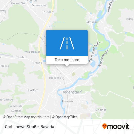 Carl-Loewe-Straße map