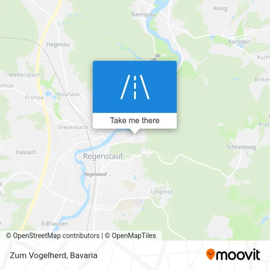 Карта Zum Vogelherd