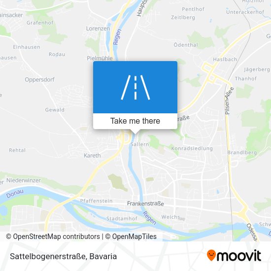 Sattelbogenerstraße map