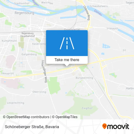 Карта Schöneberger Straße