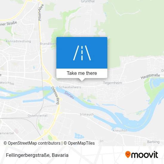 Fellingerbergstraße map