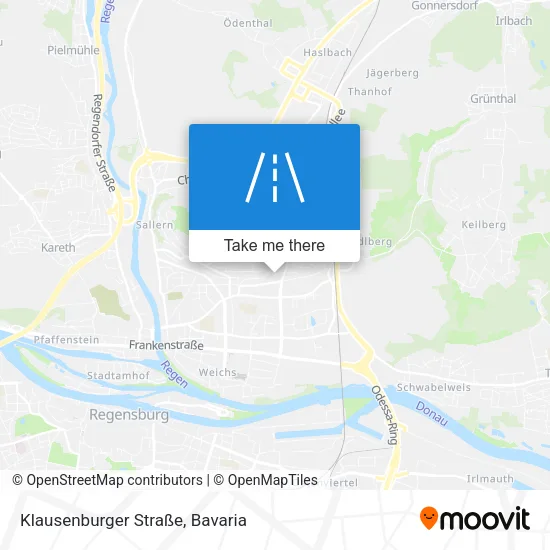 Карта Klausenburger Straße