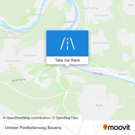 Карта Unterer Postkellerweg