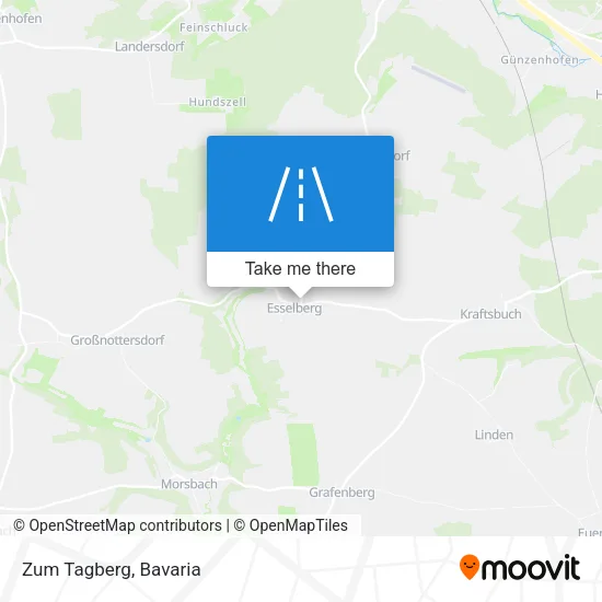 Карта Zum Tagberg