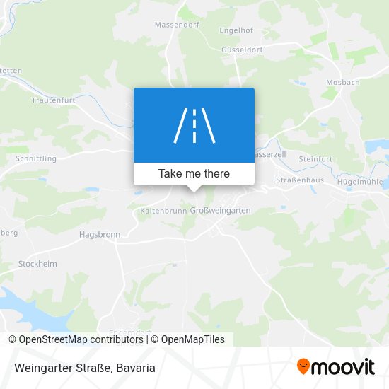 Weingarter Straße map